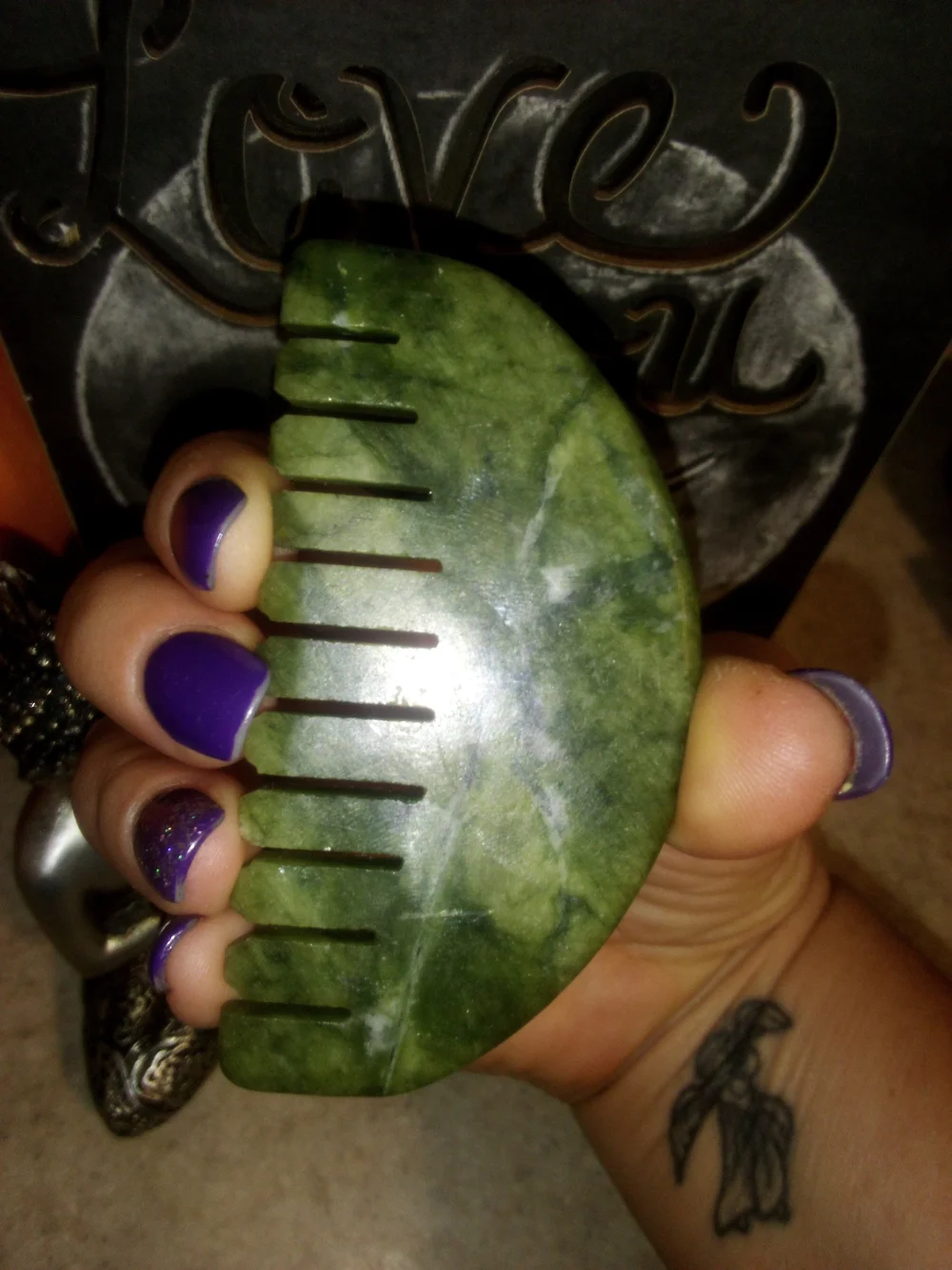 Green Jade Comb